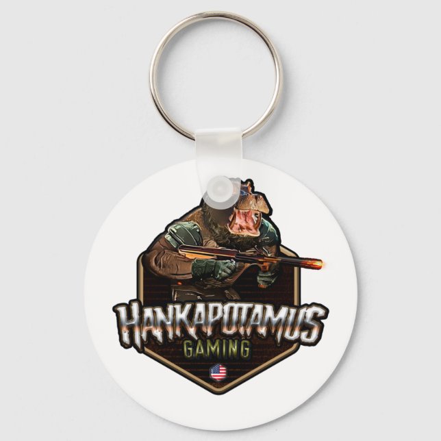 Hankapotamus Key Ring (Front)