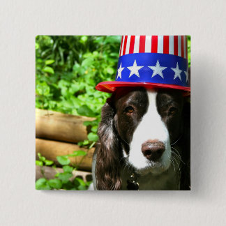 Hankie Doodle Dandy 15 Cm Square Badge