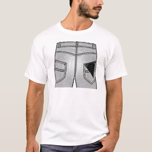 Hanky Code Black Right T-Shirt (Front)