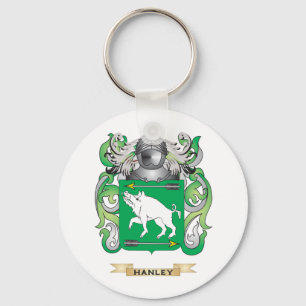 Hanley Coat of Arms (Family Crest) Key Ring