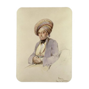 Hanna - A Greek from Antioch, 1852 Magnet