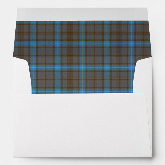 Hanna  Tartan Wedding Envelopes (Back (Bottom))