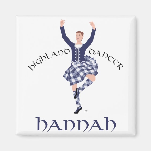 HANNAH Custom Design Magnet (Front)