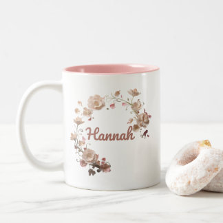 Hannah Floral Mug