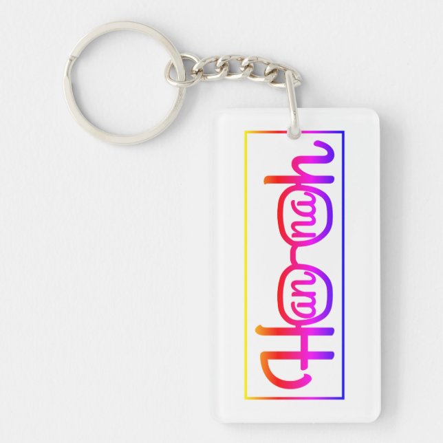 Hannah Key Ring (Front)