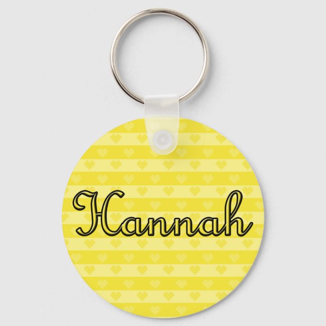 Hannah Key Ring (Front)