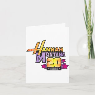 Hannah montana 20 years series premiere card