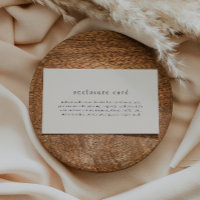 HANNAH Vintage Cream Boho Simple Baby Shower