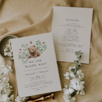 HANNAH Vintage We Can Bearly Wait Couples Shower