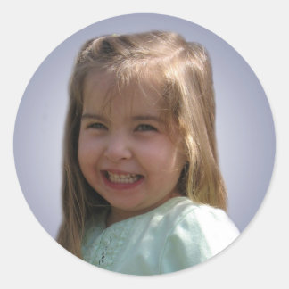 Hannah's face sticker