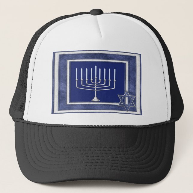 hannakah trucker hat (Front)