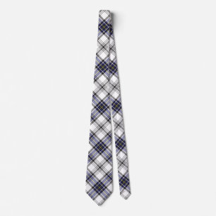 Hannay Tartan Plaid Argyle Blue Black Pattern Tie