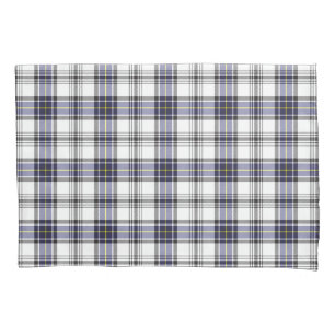 Hannay Tartan Plaid Blue Black Pattern Pillowcase