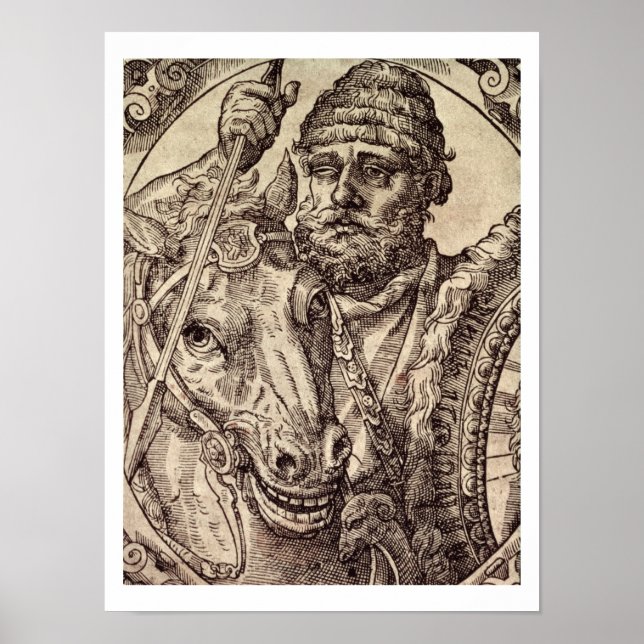Hannibal (247-c.183 BC) (engraving) Poster (Front)