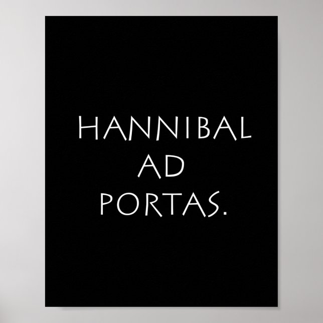 Hannibal ad portas poster (Front)