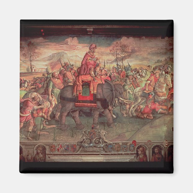 Hannibal Crossing the Alps Magnet (Front)