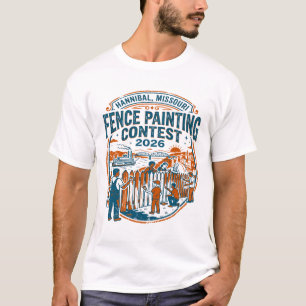 Hannibal Missouri Fence Maintenance Event 2026 T-Shirt