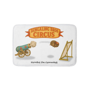 Hannibal the Cannonball Bath Mat