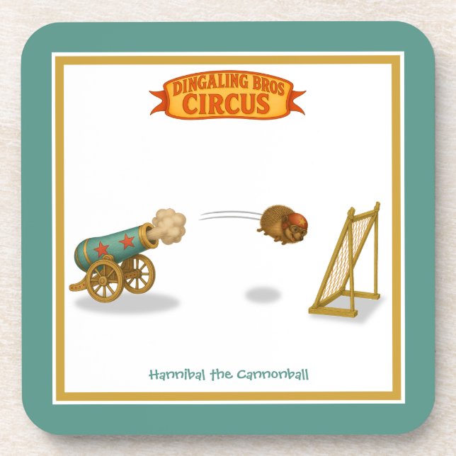 Hannibal the Cannonball Coaster (Front)
