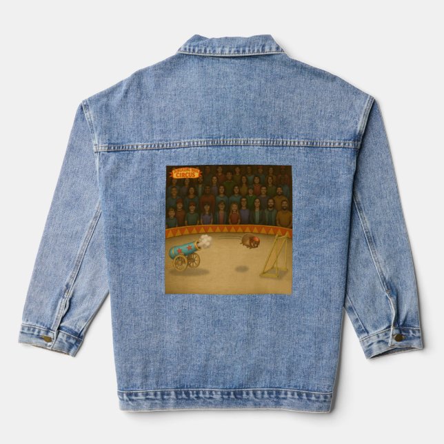 Hannibal the Cannonball Denim Jacket (Back)