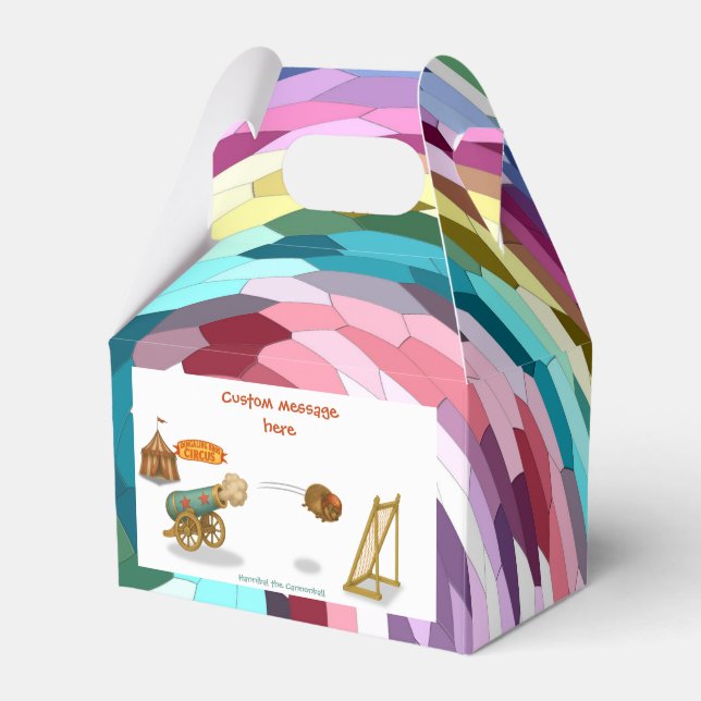 Hannibal the Cannonball Favour Box (Front Side)