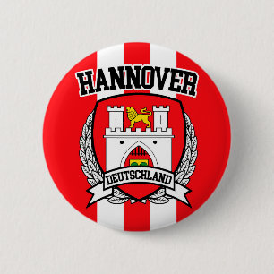 Hannover 6 Cm Round Badge