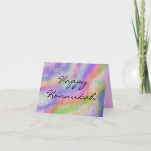 Hannukah Candle Colors Card