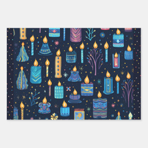 Hannukah holiday wrapping paper
