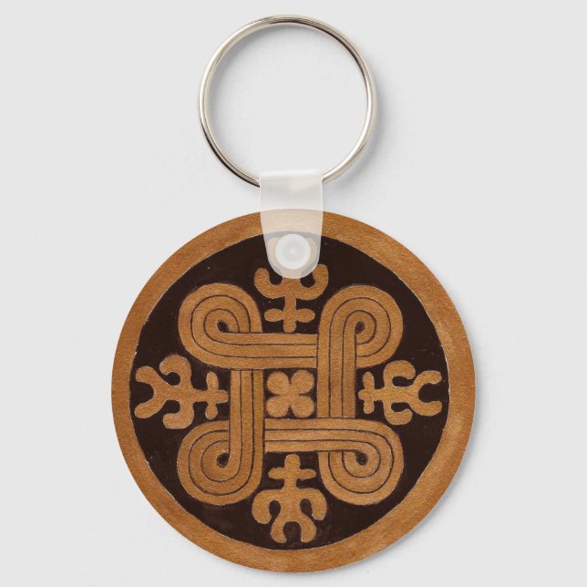Hannunvaakuna - Ancient Finnish symbol Key Ring (Front)