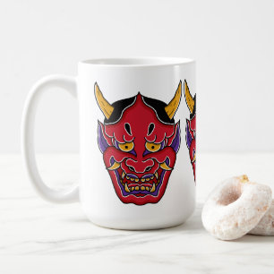 Hannya (般若の面) coffee mug