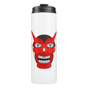 Hannya Japanese Noh Theatre Thermal Tumbler