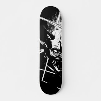 Hannya Mask 8189 - Variant - Black & White - Left Skateboard