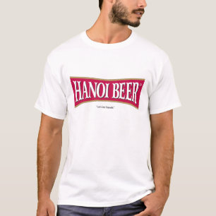 Hanoi Beer T-Shirt with Let's be friends