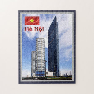 Hanoi - Landmark Tower - Vietnam - Jigsaw Puzzle