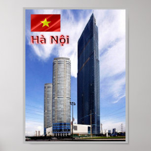 Hanoi - Landmark Tower - Vietnam - Poster