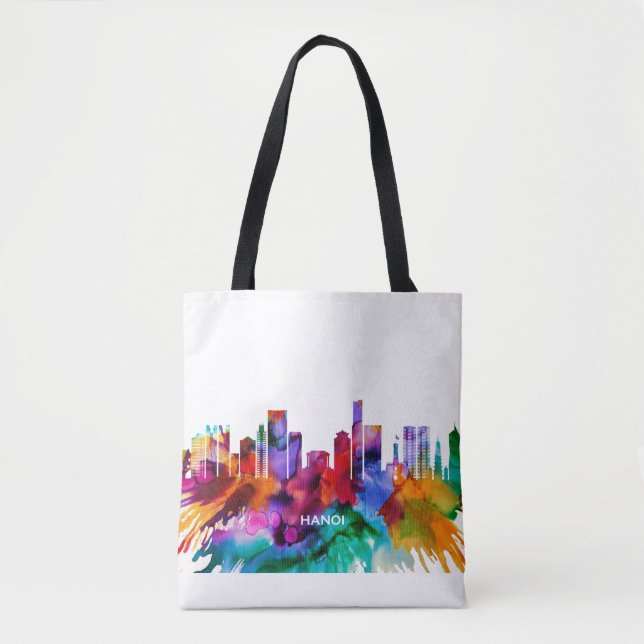 Hanoi Skyline Tote Bag (Front)
