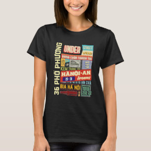 Hanoi Under Vietnamese Capital Street Style T-Shirt