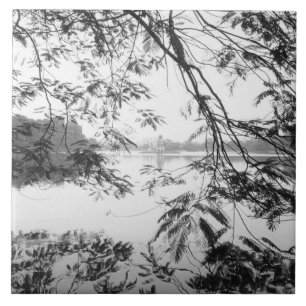 Hanoi Vietnam, Hoan Kiem Lake View Ceramic Tile