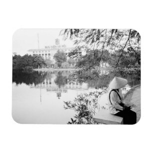 Hanoi Vietnam, Hoan Kiem Lake View (NR) Magnet
