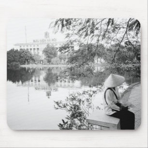 Hanoi Vietnam, Hoan Kiem Lake View (NR) Mouse Pad