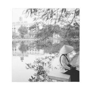 Hanoi Vietnam, Hoan Kiem Lake View (NR) Notepad