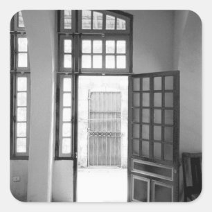 Hanoi Vietnam, Inside Hanoi Hilton Prison Square Sticker