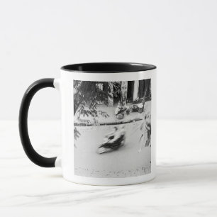 Hanoi Vietnam, Motorbike in Old Hanoi Mug
