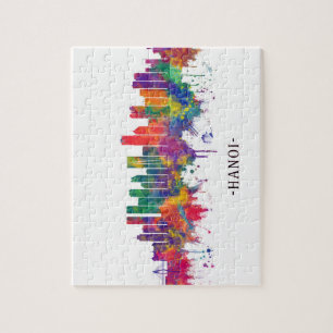 Hanoi Vietnam Skyline Jigsaw Puzzle