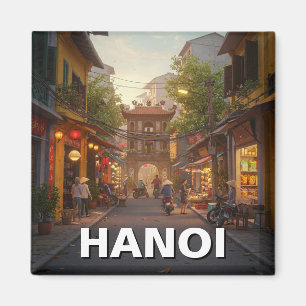 Hanoi Vietnam Travel Magnet