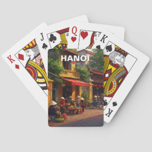 Hanoi Vietnam Travel Playing Cards