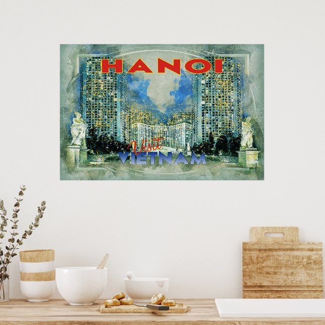 Hanoi, Visit Vietnam... Poster (Kitchen)
