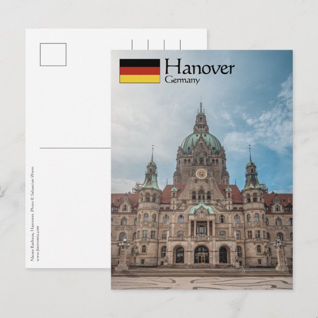 Hanover Germany Postcard (Front/Back)