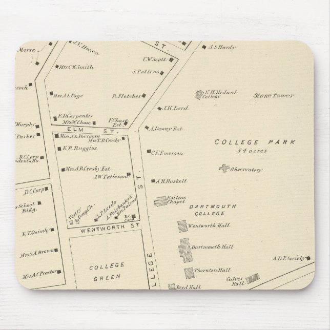 Hanover PO Mouse Pad (Front)