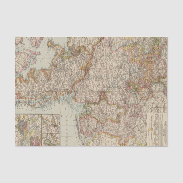 Hanover, Schleswig Holstein Tissue Paper (Front)